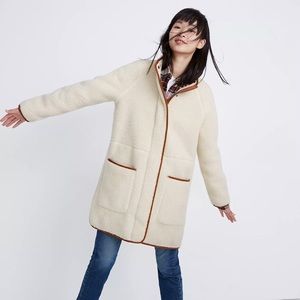 Madewell Sherpa Estate Coat